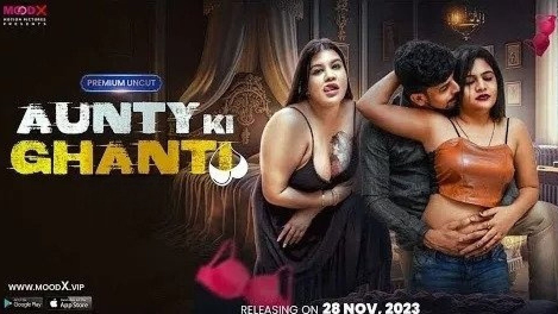 Aunty ki Ghanti (2023) S01E01 Hindi Uncut MoodX Hot Web Series WEB-DL