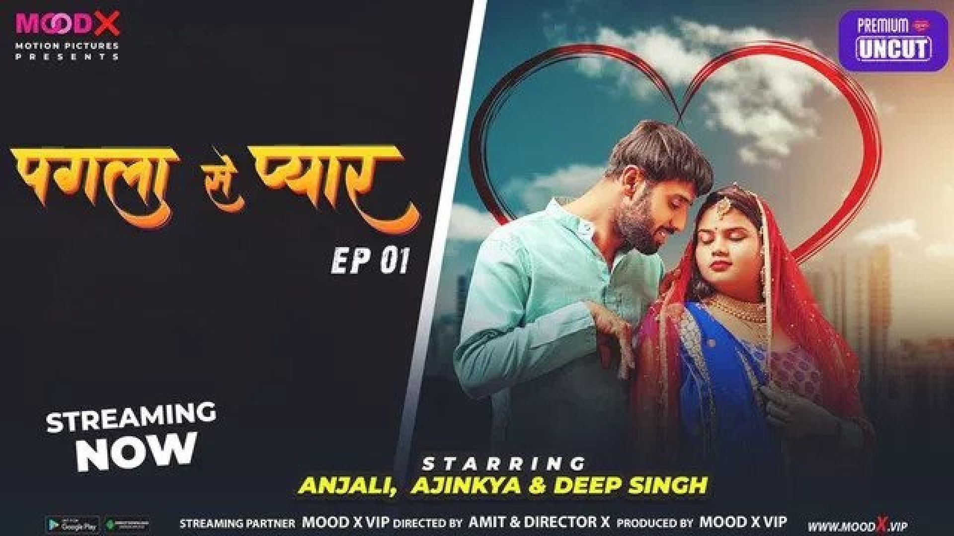 Pagla Se Pyar (2023) S01E01 Hindi Uncut MoodX Hot Web Series WEB-DL